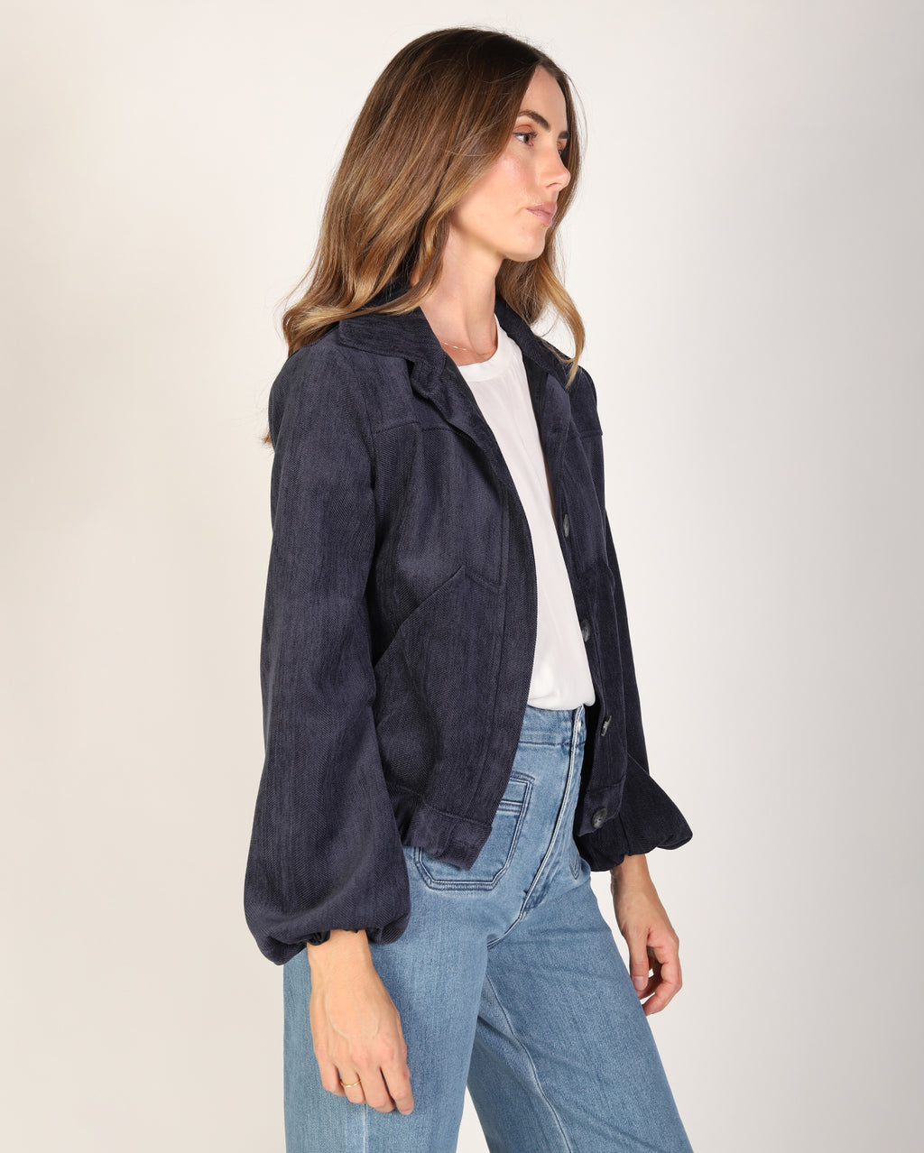 Tate Jacket  - Navy