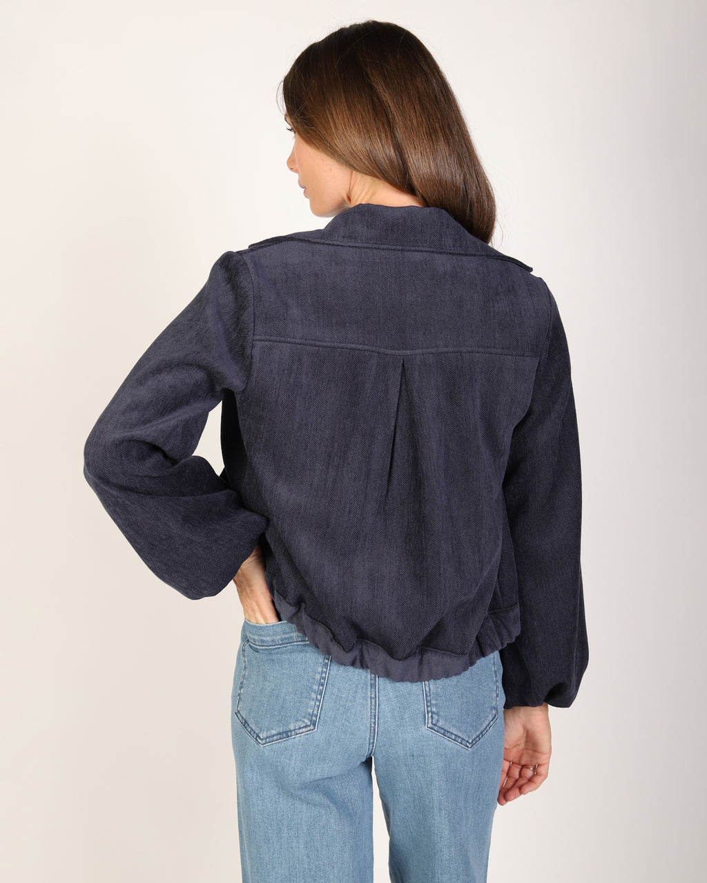 Tate Jacket  - Navy