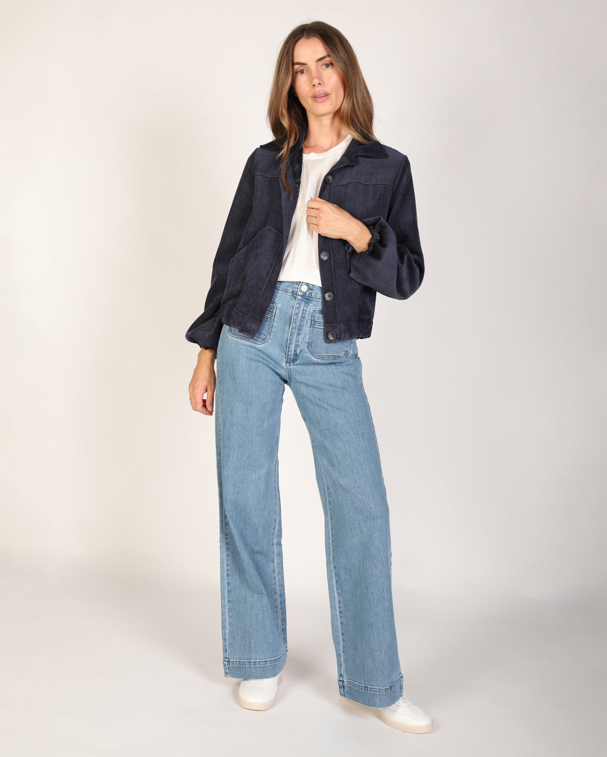 Tate Jacket  - Navy