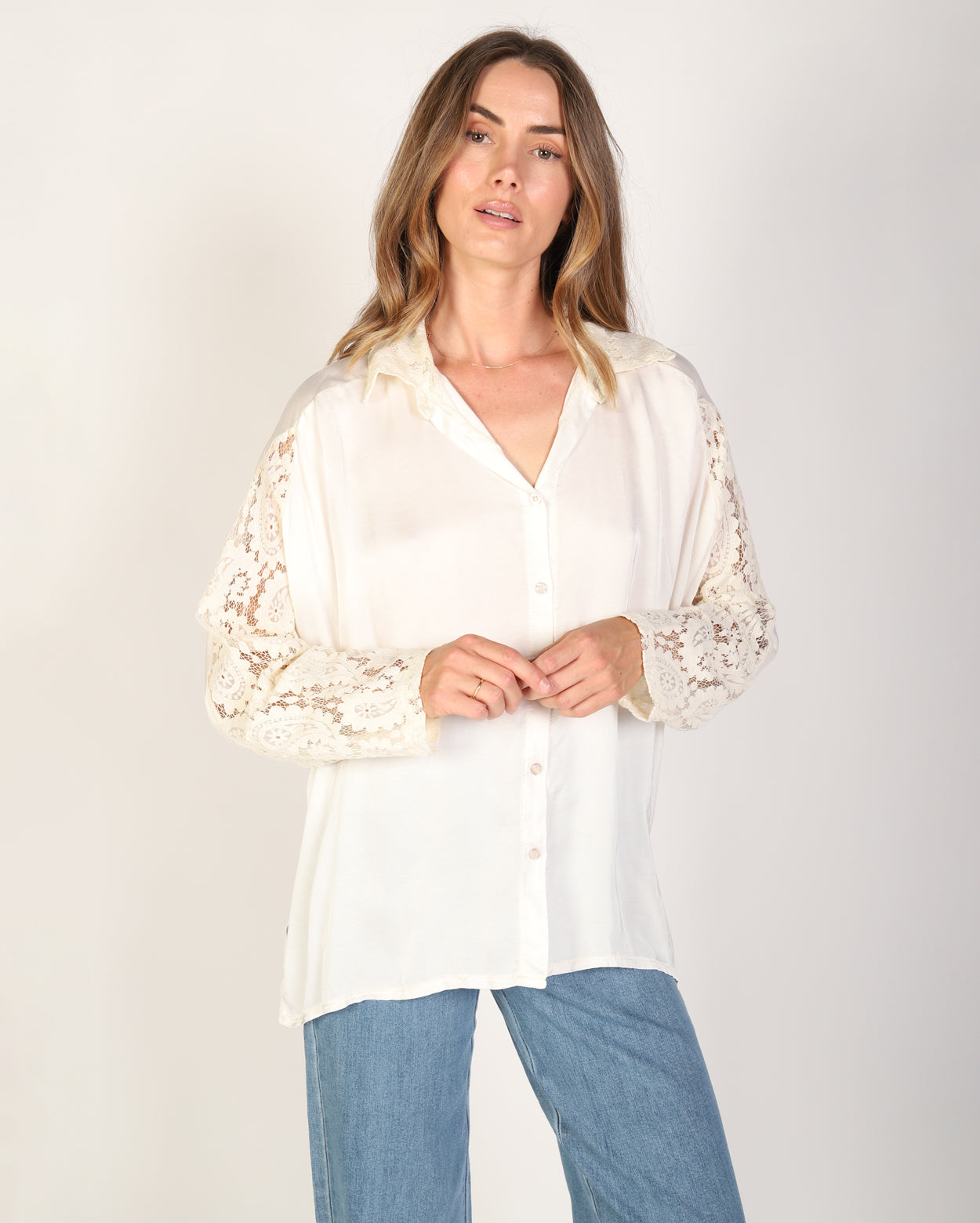 Regan Shirt  - White