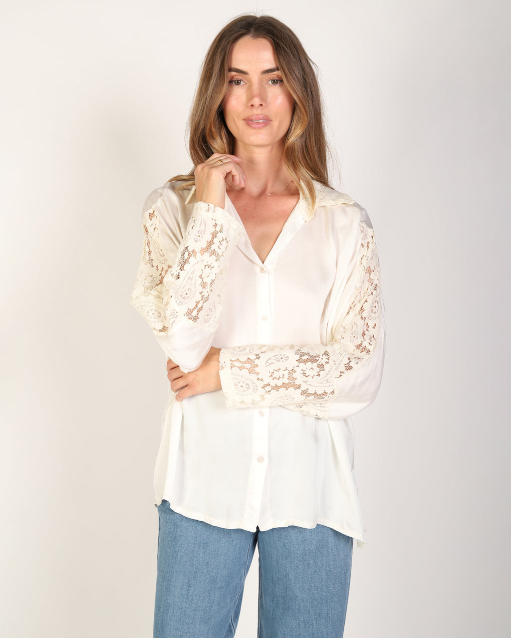 Regan Shirt  - White