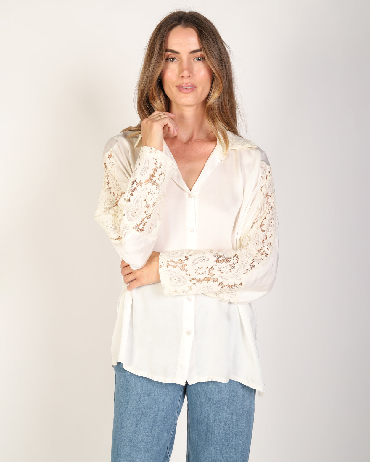 Regan Shirt  - White