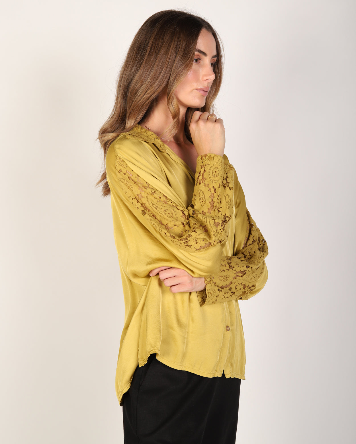 Regan Shirt  - Yellow