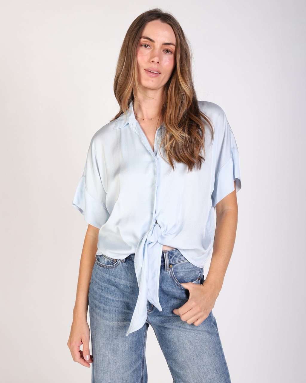 Marnie Shirt  - Sky