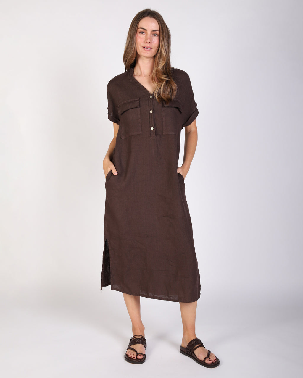 Amber Dress - Espresso