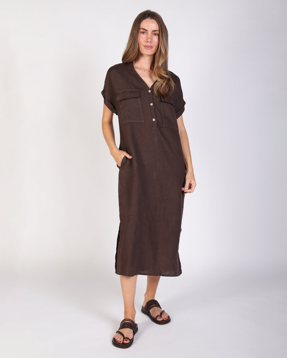 Amber Dress - Espresso