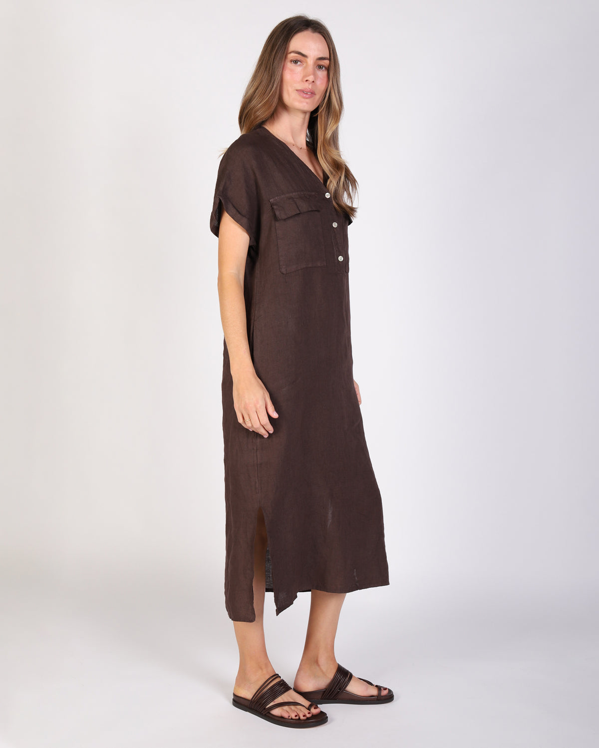 Amber Dress - Espresso