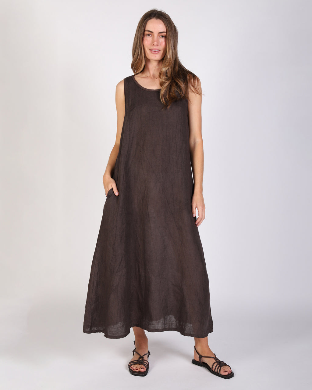 Cora Dress - Espresso
