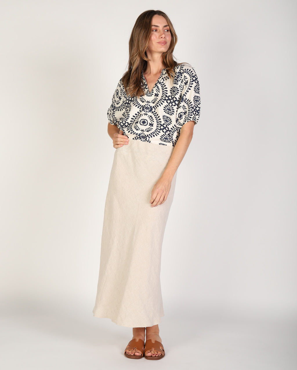 Rio Linen Skirt  - String