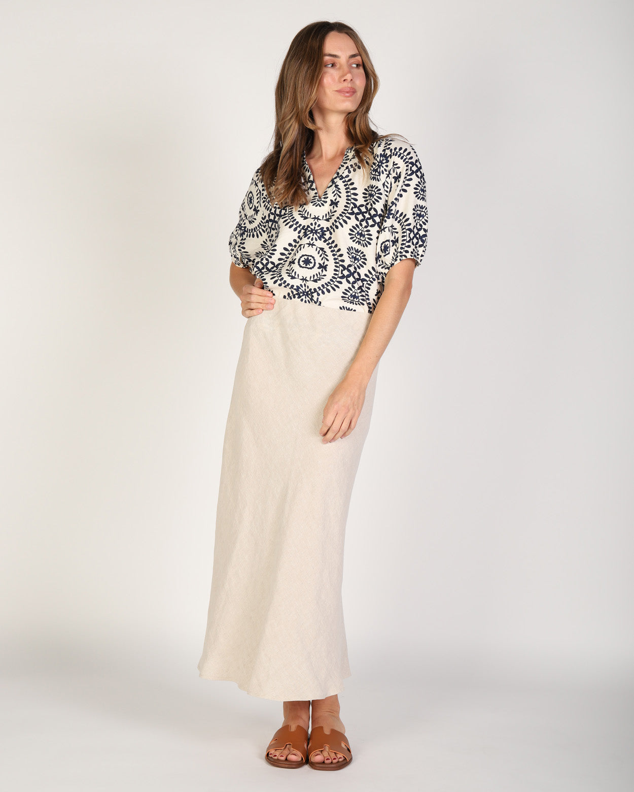 Rio Linen Skirt  - String