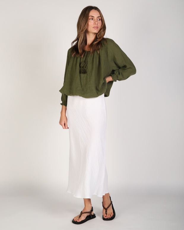 Rio Linen Skirt