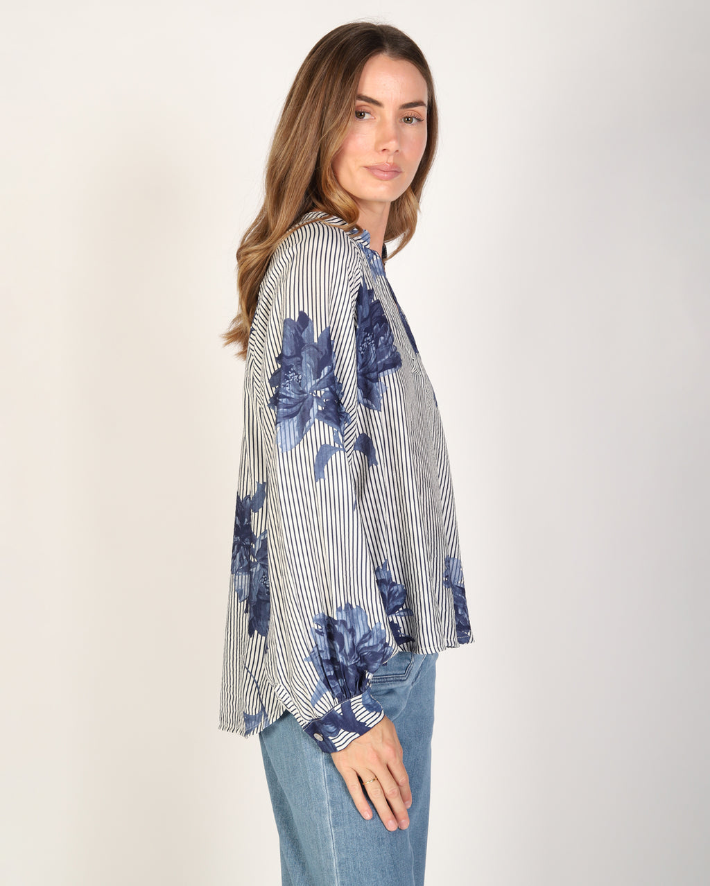 Zhandra Top - Blue