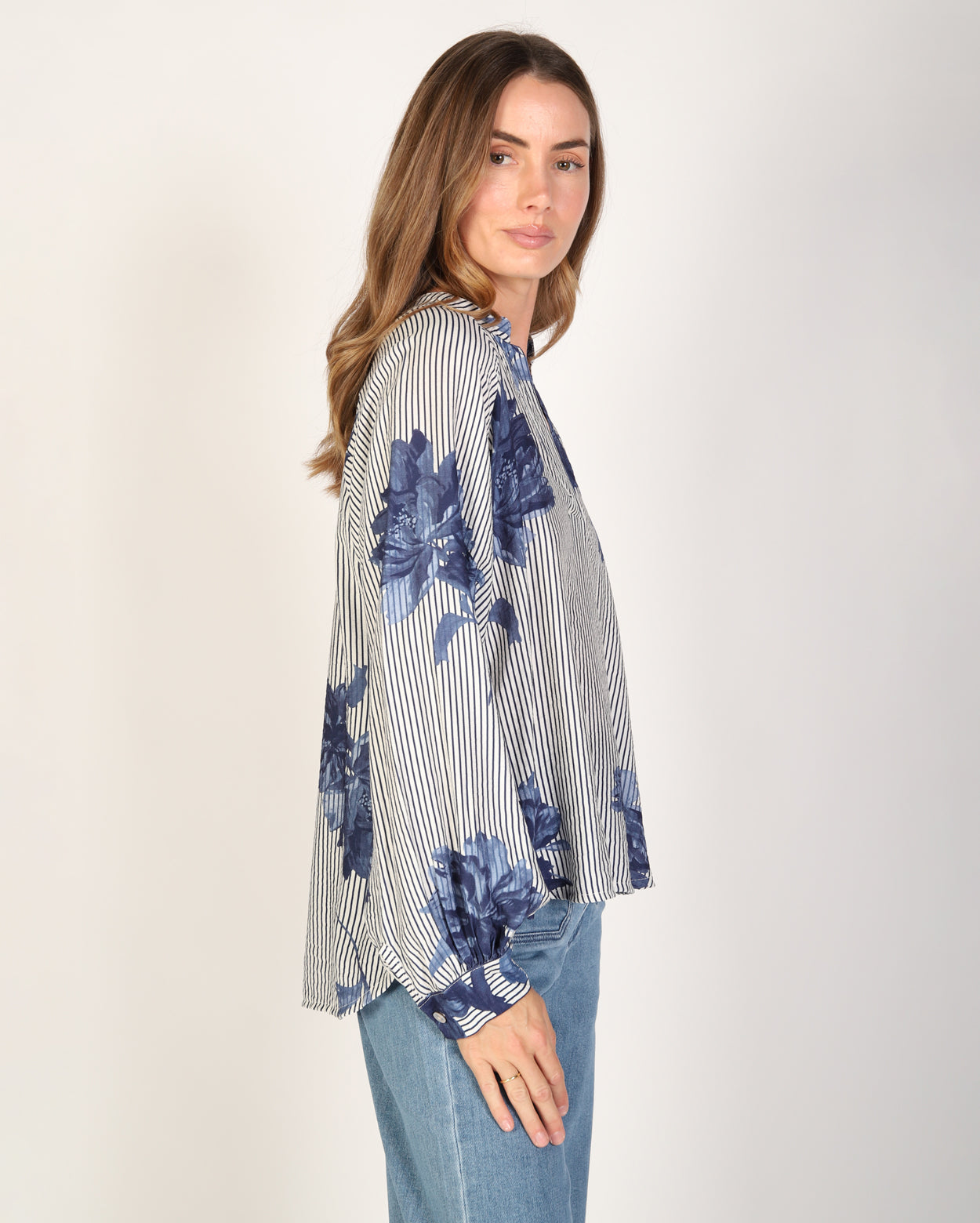 Zhandra Top - Blue