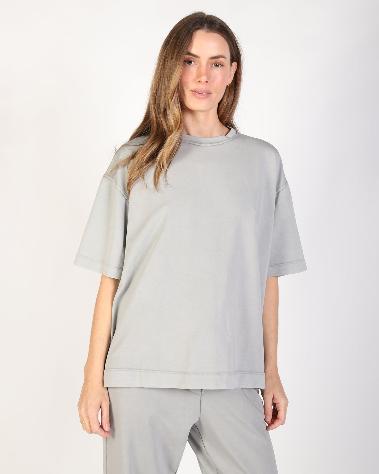 Riley Tee - Charcoal
