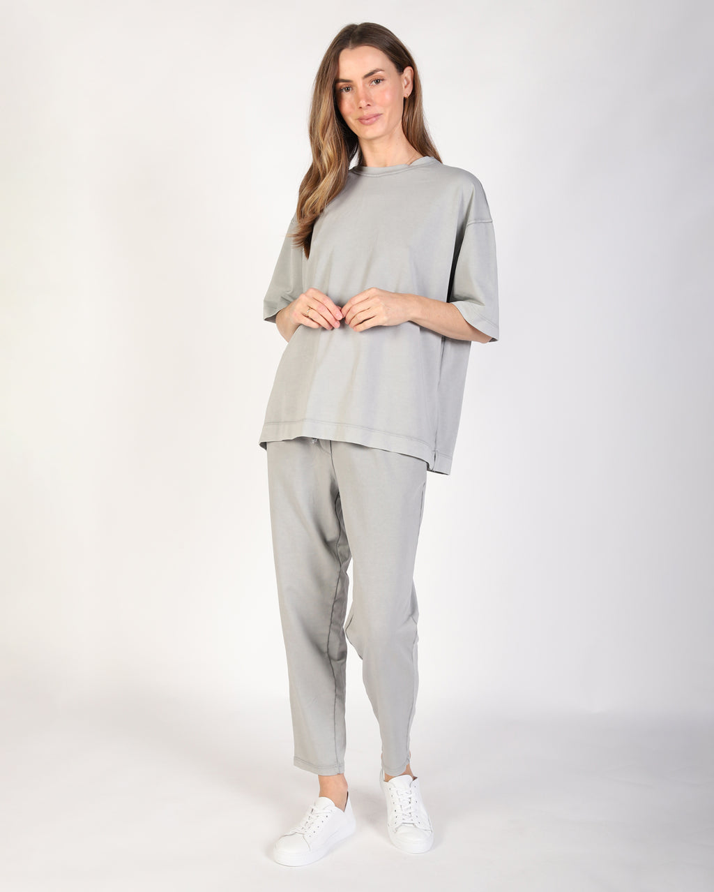 Riley Tee - Charcoal