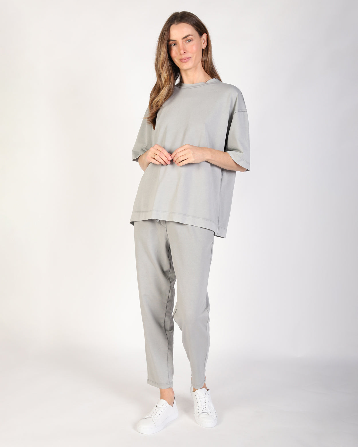 Riley Tee - Charcoal