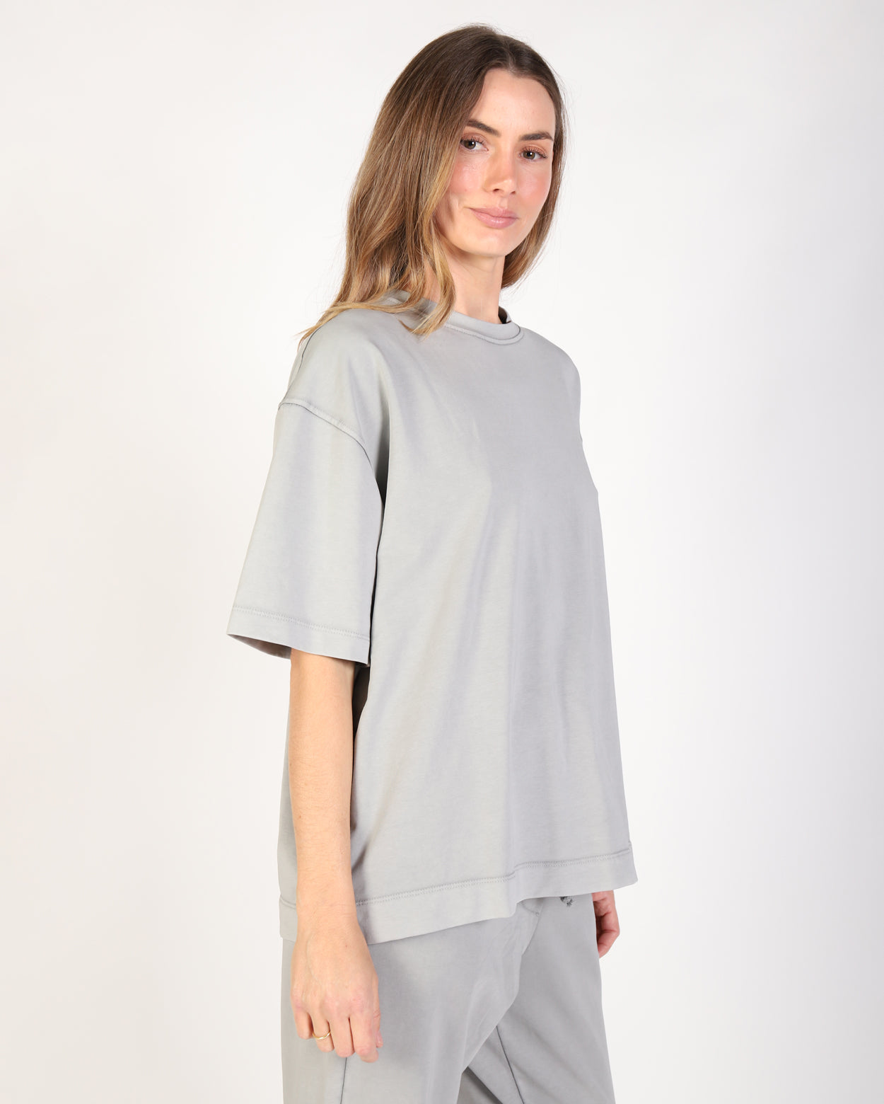 Riley Tee - Charcoal