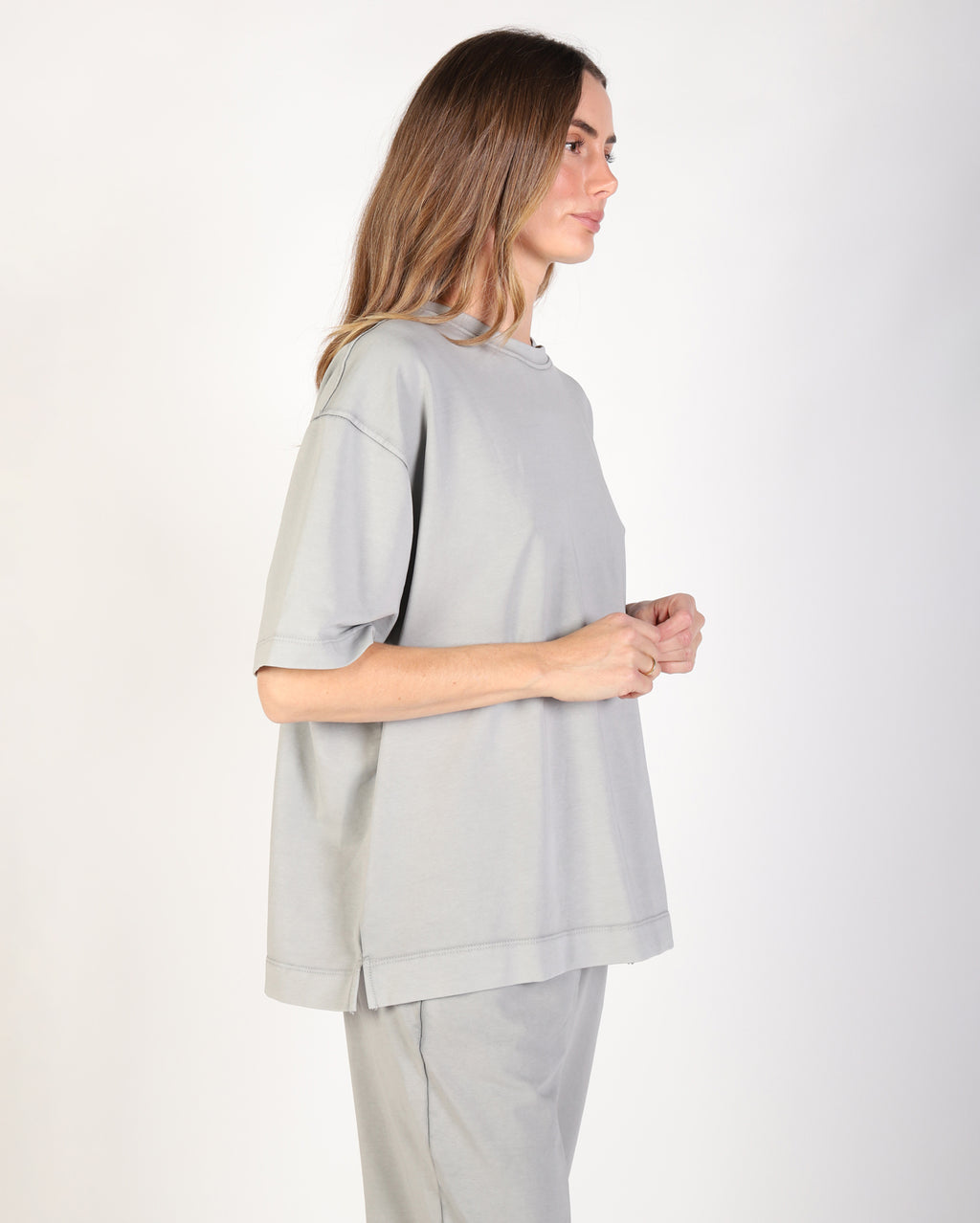 Riley Tee - Charcoal