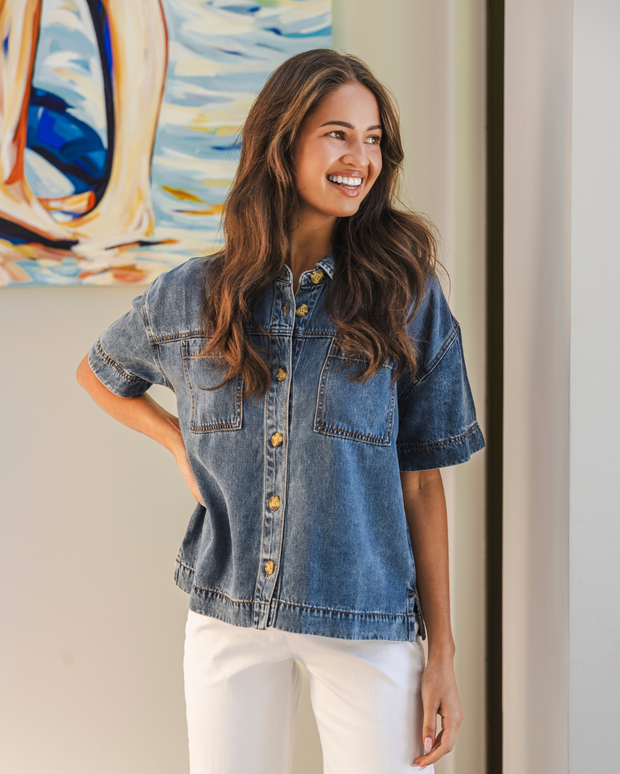 Mel Denim Shirt