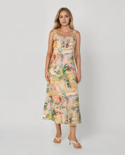 Hallie Printed Dress