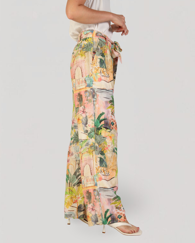 Hallie Printed Pant