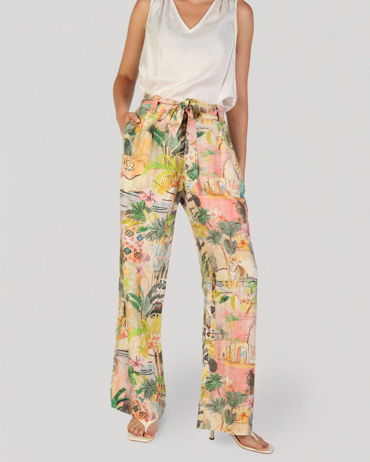 Hallie Printed Pant