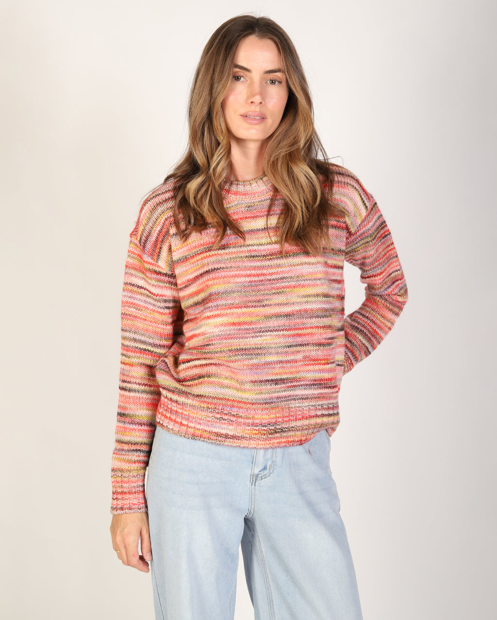 Charlotte Pullover  - Coral