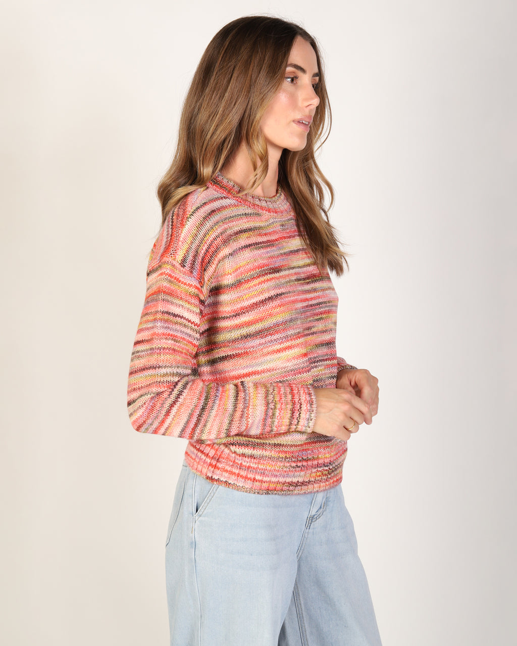 Charlotte Pullover  - Coral