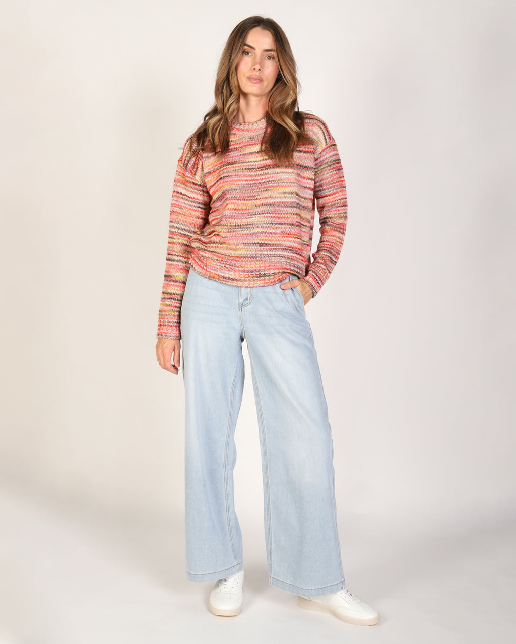Charlotte Pullover  - Coral