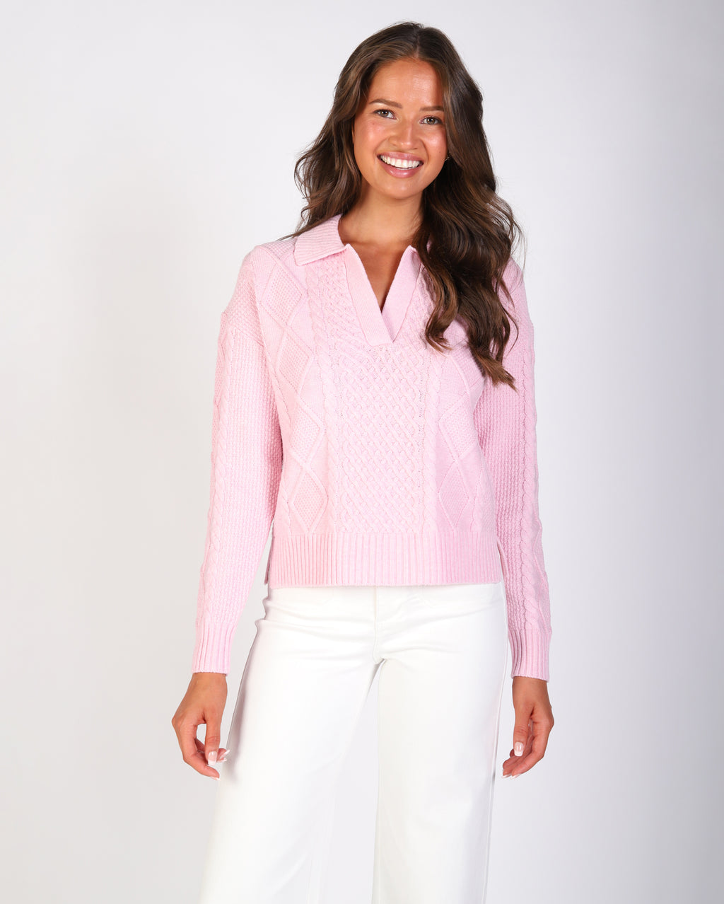 Evelyn Knit  - Blush