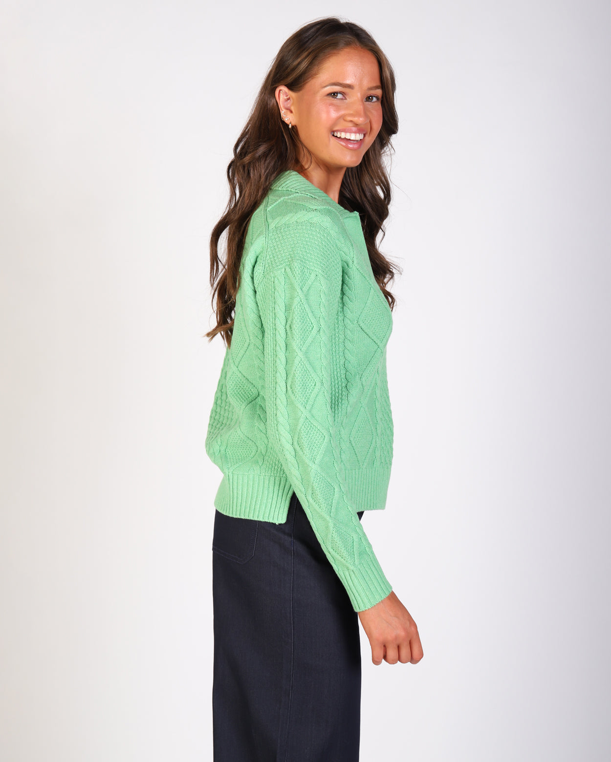 Evelyn Knit  - Green