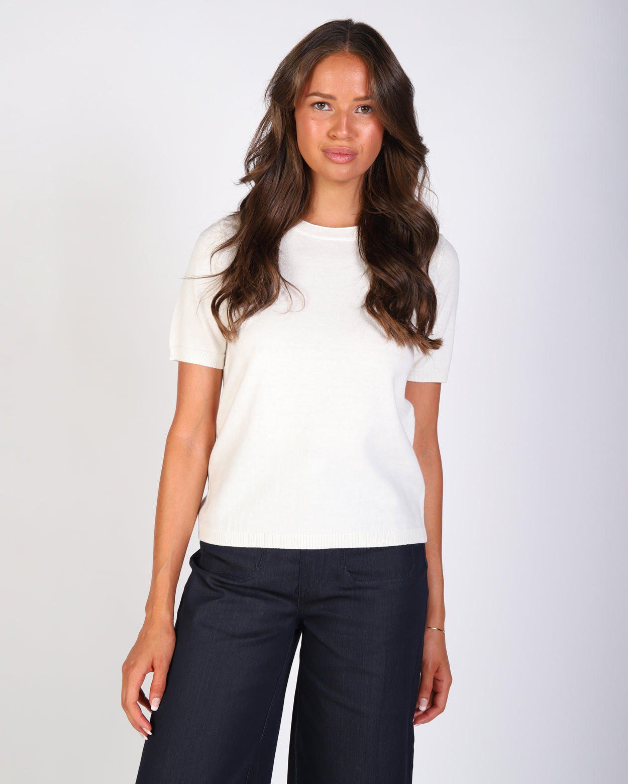 Kenzie Knit  - White