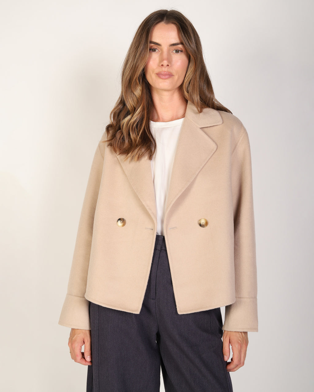 Kacey Coat  - Oat