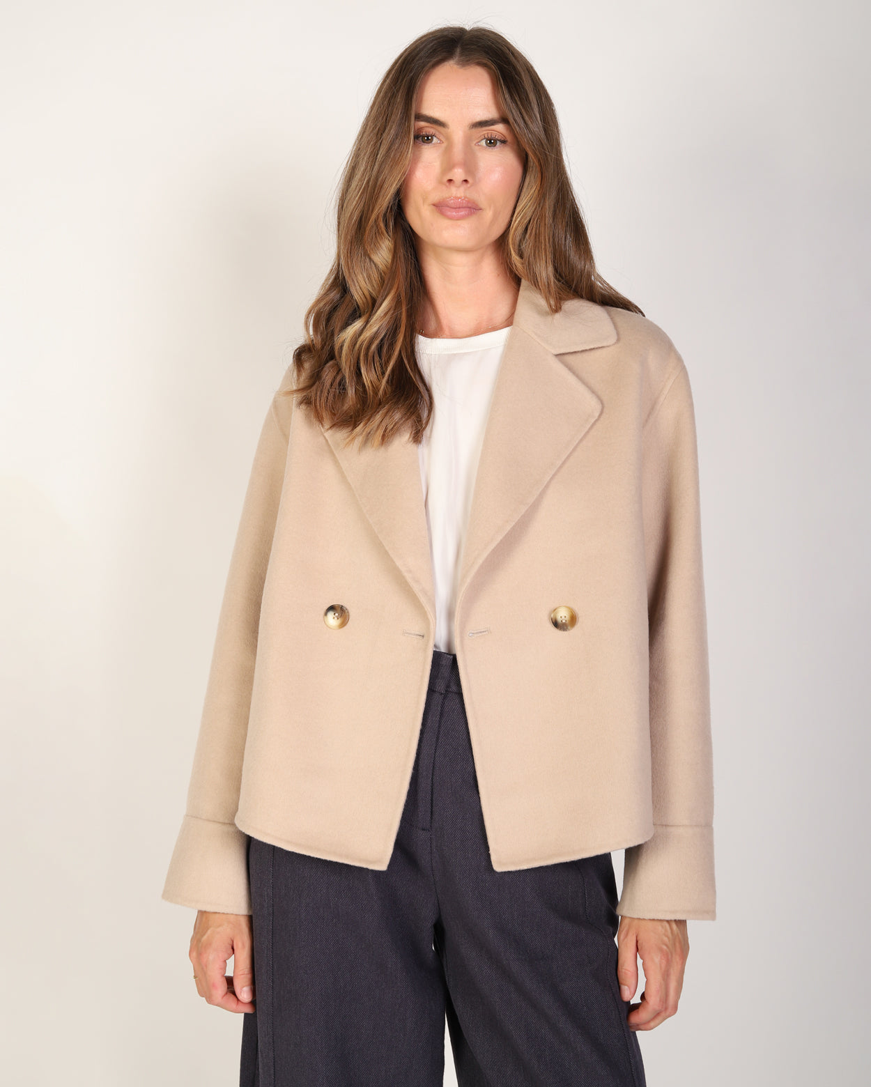 Kacey Coat  - Oat