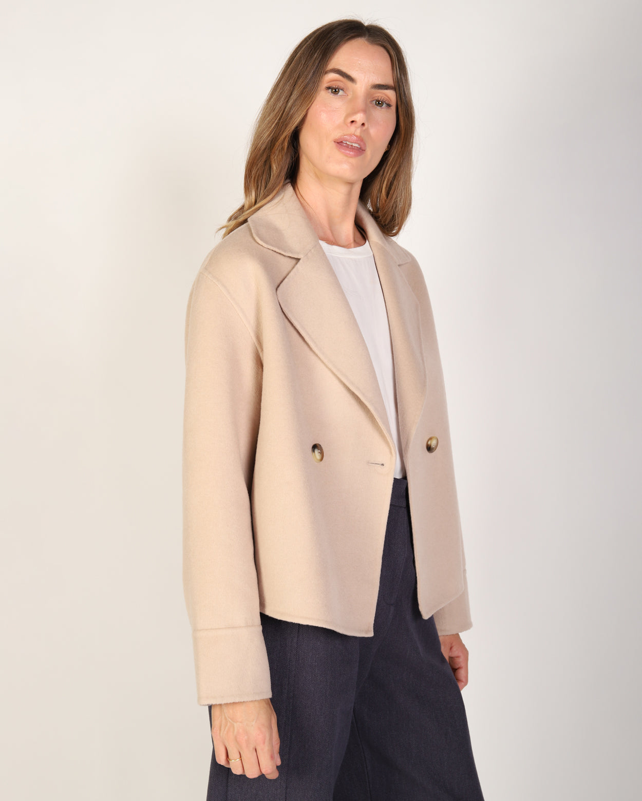 Kacey Coat  - Oat