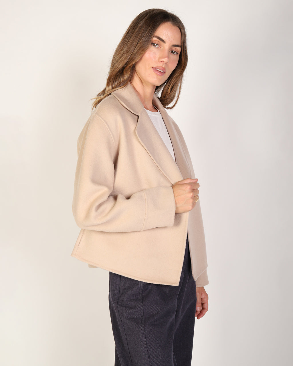 Kacey Coat  - Oat