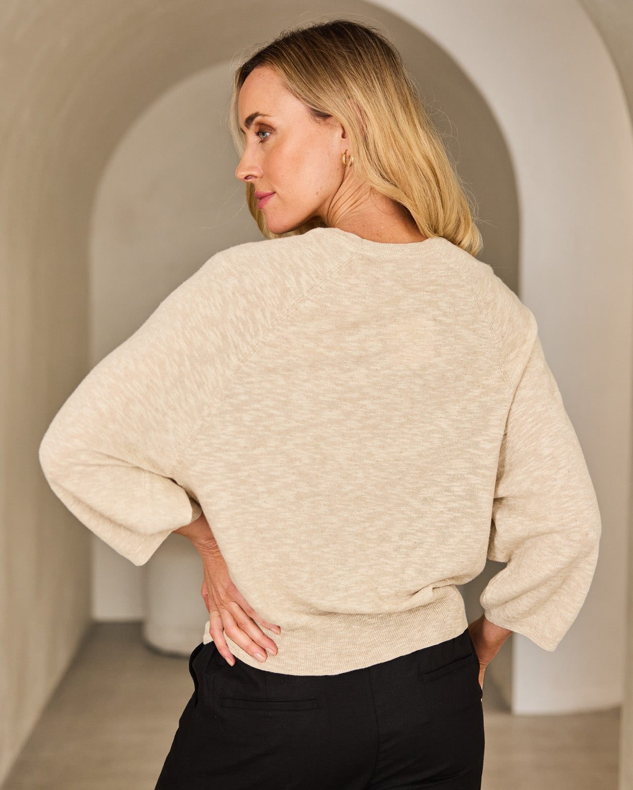 Uma Knit - Flax