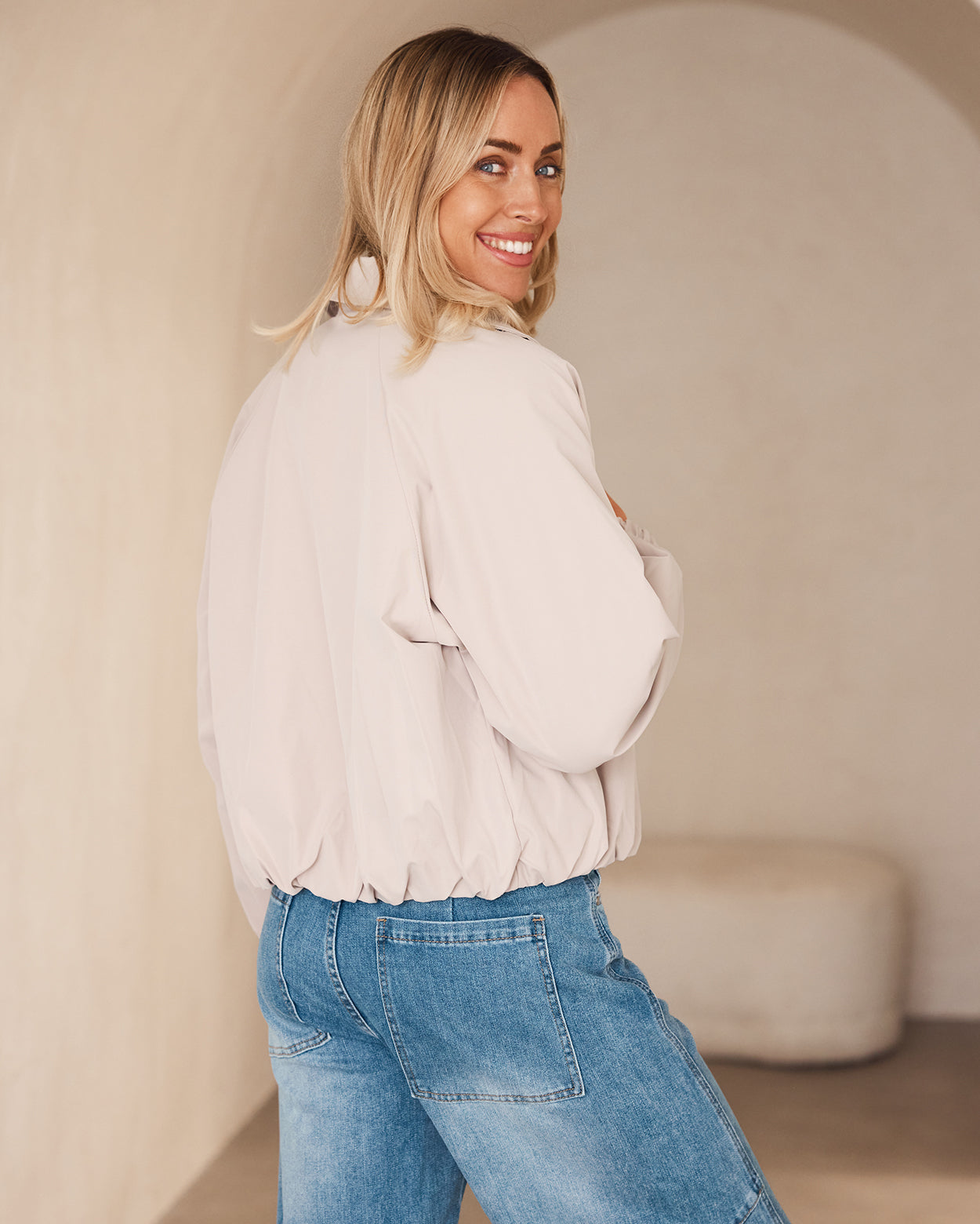 Peta Jacket  - Stone