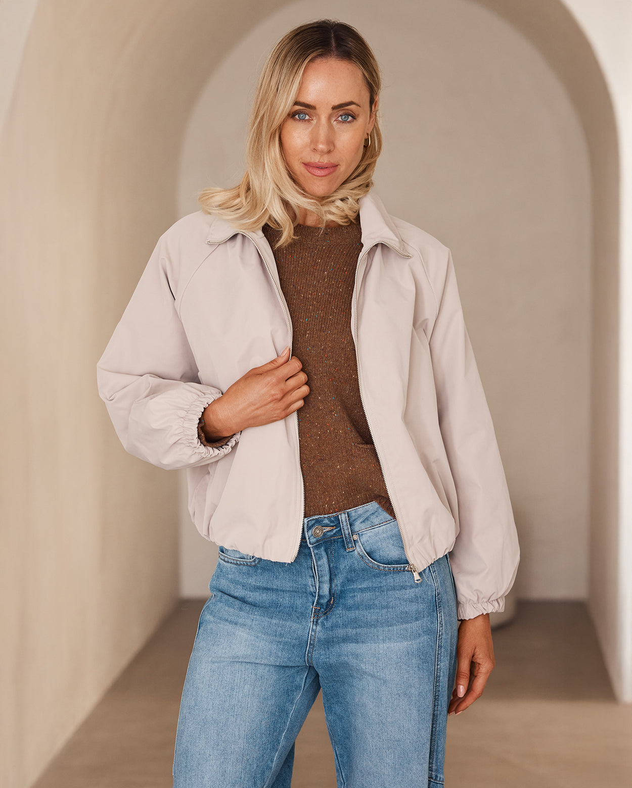 Peta Jacket  - Stone
