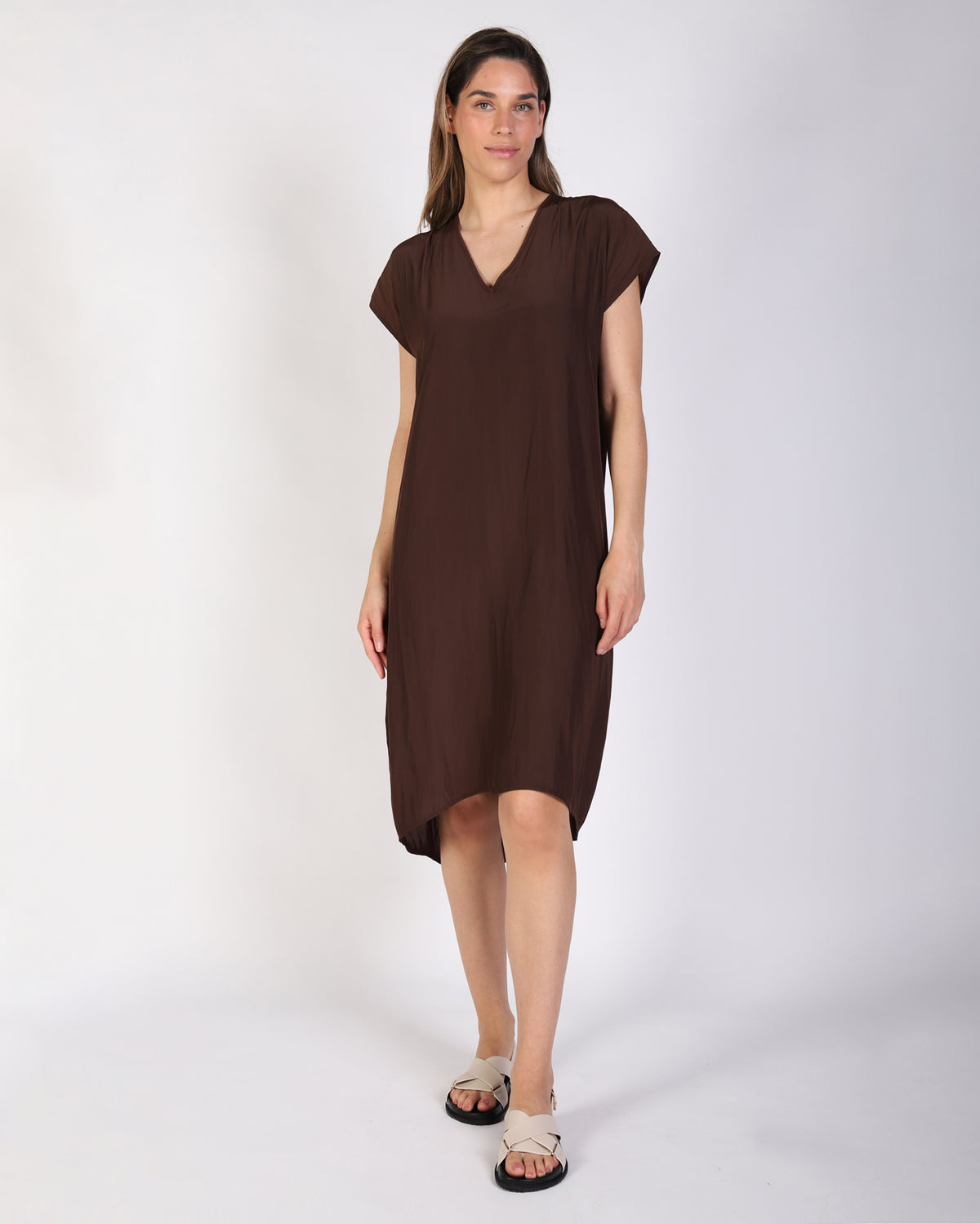 Cat Dress  - Chocolate