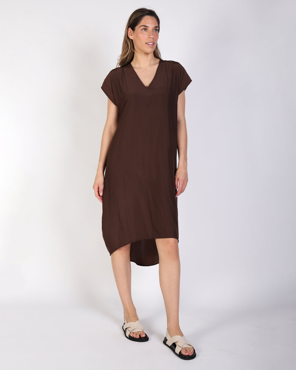 Cat Dress  - Chocolate