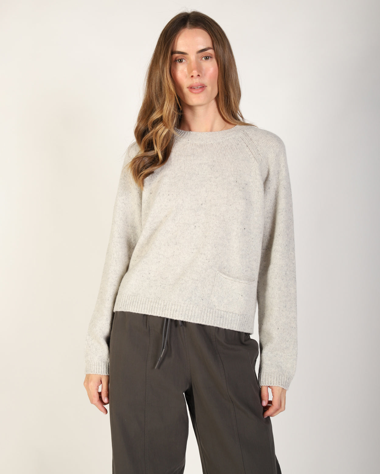 Billie Knit - Light Grey