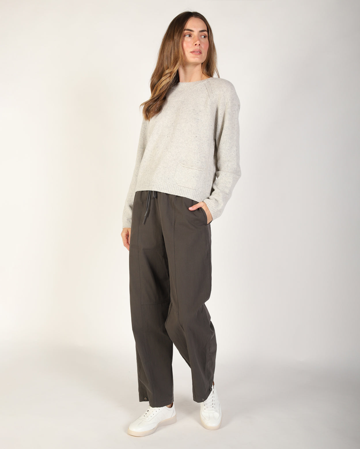 Billie Knit - Light Grey