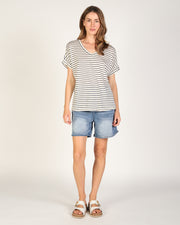 Jenna Stripe Tee