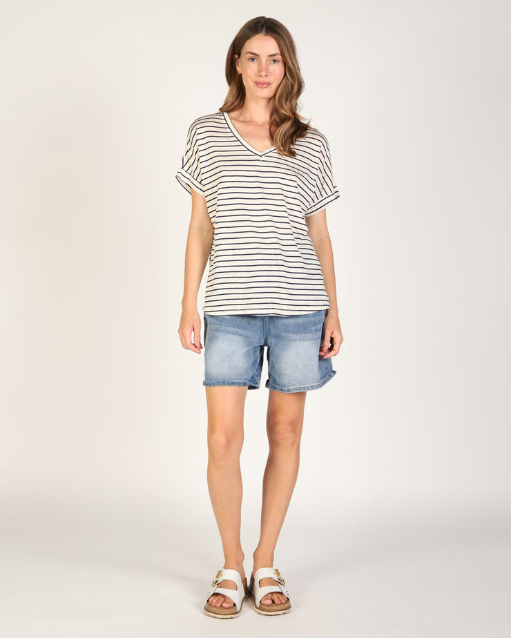 Jenna Stripe Tee