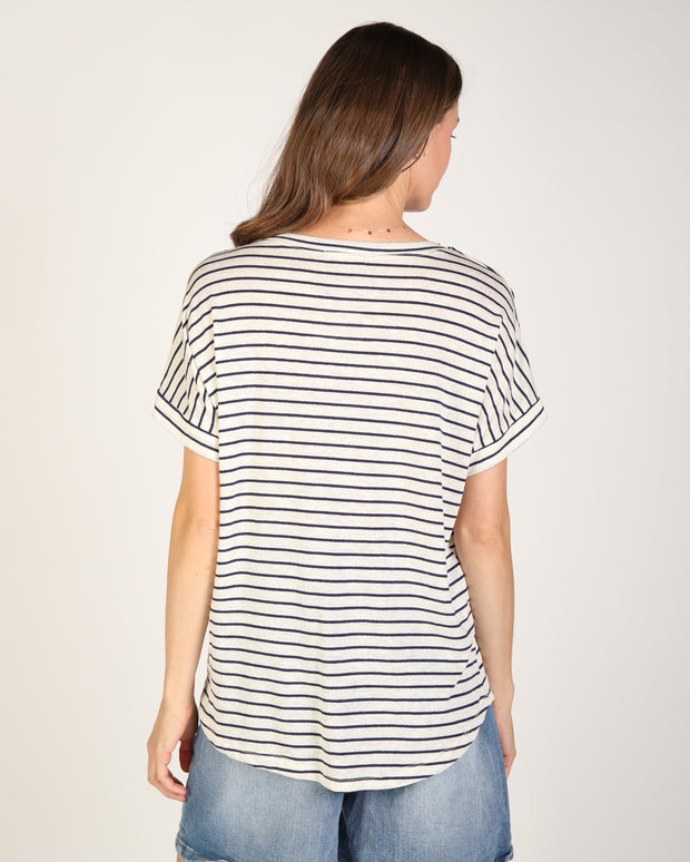 Jenna Stripe Tee
