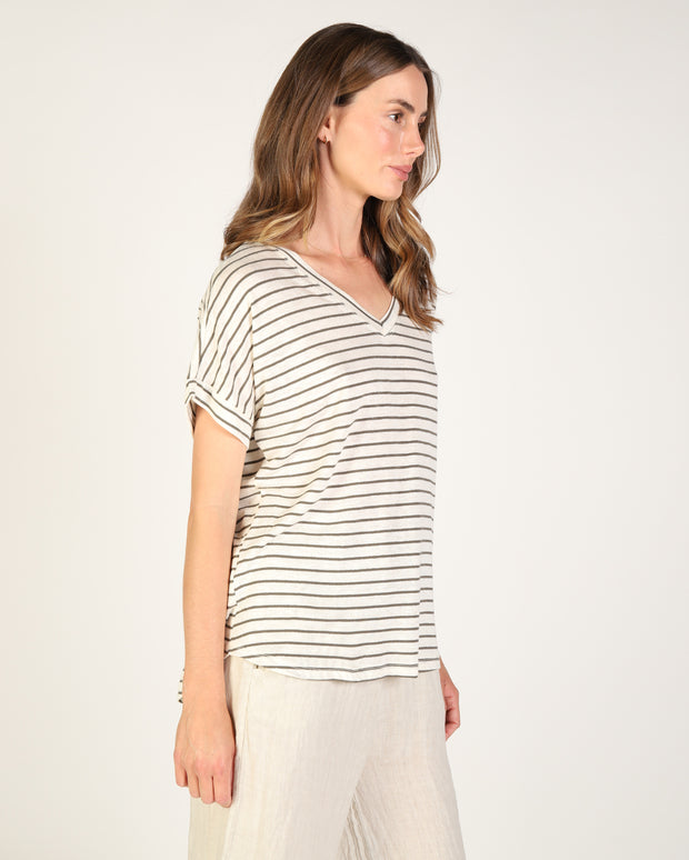 Jenna Stripe Tee