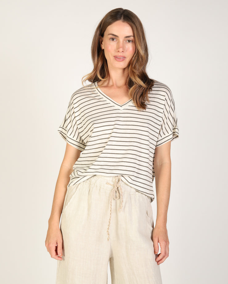 Jenna Stripe Tee