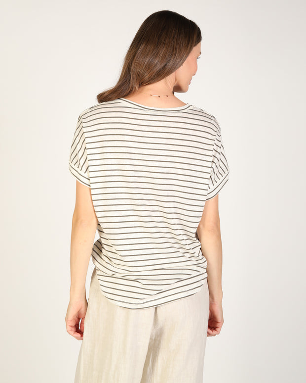 Jenna Stripe Tee