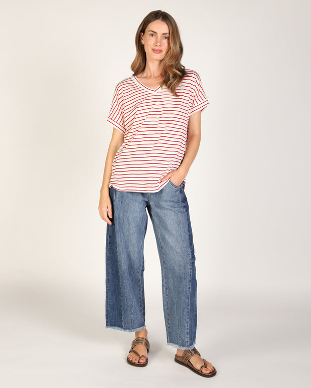 Jenna Stripe Tee